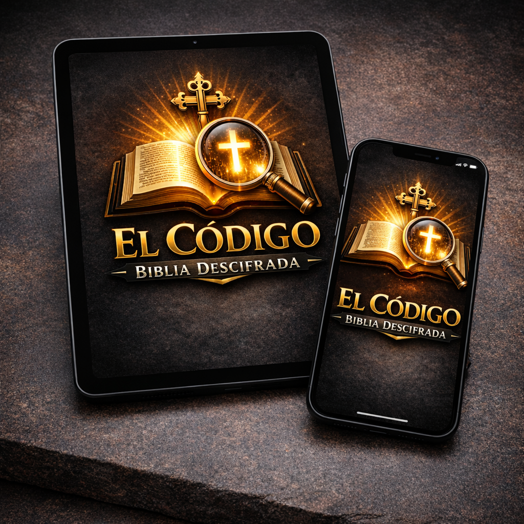 Código Biblia Descifrada - Mockup